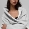 Bluza z kapturem Renown Heavy Weight Full Zip – kolor Athletic Heather Grey