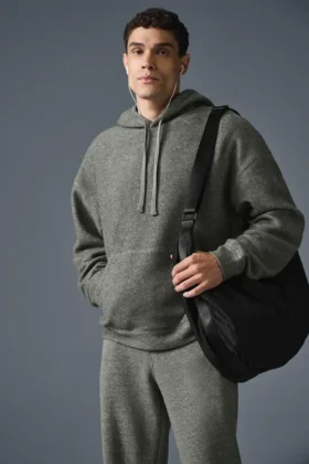 Bluza z kapturem Triumph Restore – szara, mieszanka trzech materiałów