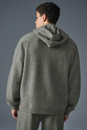 Bluza z kapturem Triumph Restore – szara, mieszanka trzech materiałów