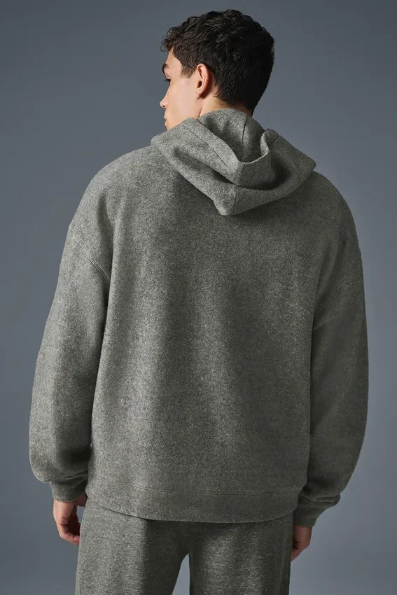 Bluza z kapturem Triumph Restore – szara, mieszanka trzech materiałów