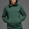 Bluza z kapturem Waffle Lounge – Clover Green