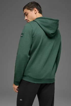 Bluza z kapturem Waffle Lounge – Clover Green