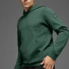 Bluza z kapturem Waffle Lounge – Clover Green