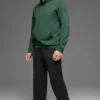 Bluza z kapturem Waffle Lounge – Clover Green