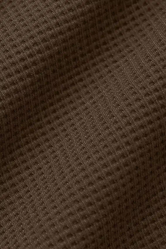 Bluza z kapturem Waffle Lounge – Espresso