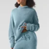 Bluza z kapturem Wool Cashmere New Class – kolor Celestial Blue Granite Heather