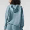 Bluza z kapturem Wool Cashmere New Class – kolor Celestial Blue Granite Heather