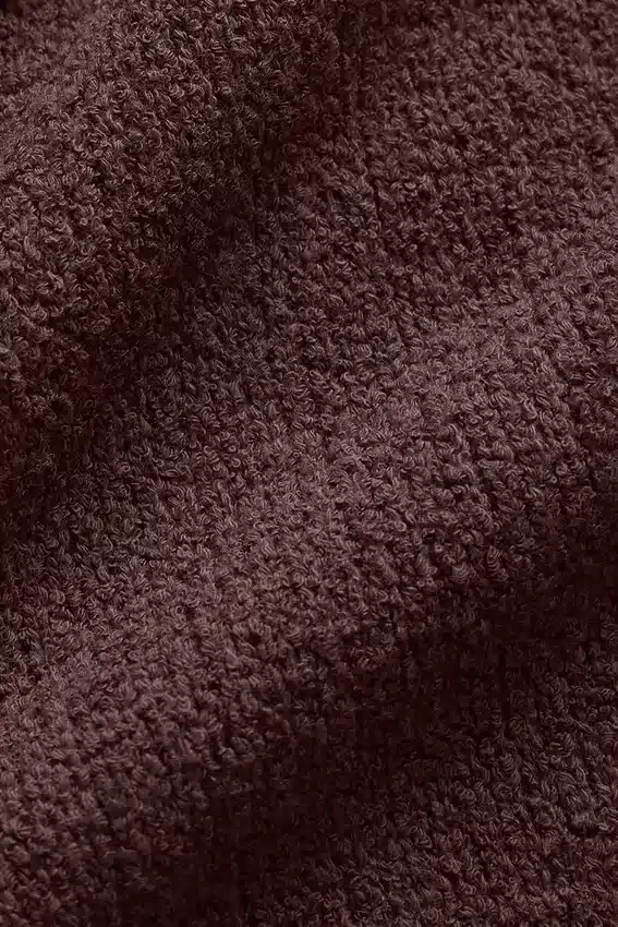 Bluza z kapturem z dzianiny o fakturze – Brownstone