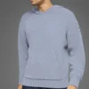 Bluza z kapturem z dzianiny o fakturze – Winter Frost