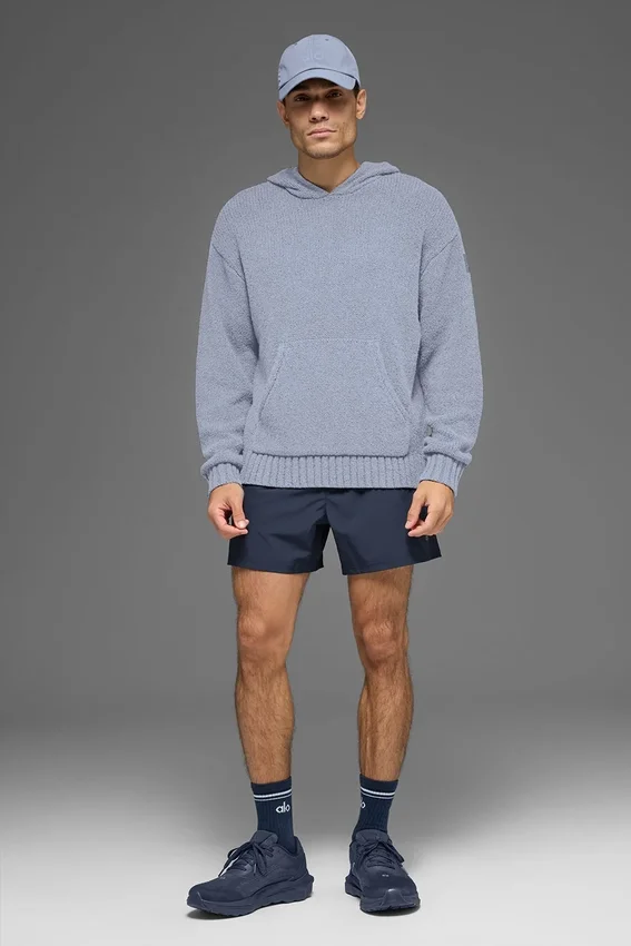 Bluza z kapturem z dzianiny o fakturze – Winter Frost