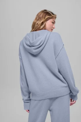 Bluza z kapturem z wełny i kaszmiru z serii New Class – Winter Frost