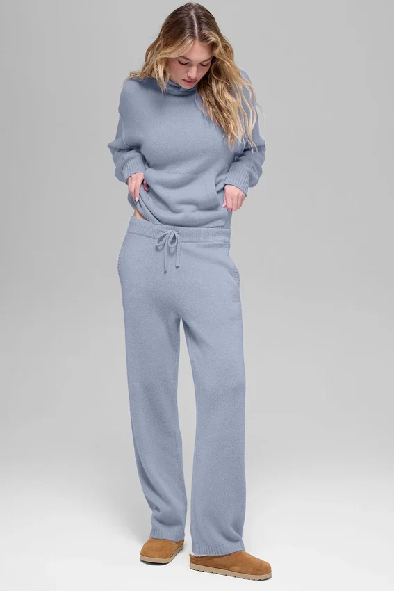 Bluza z kapturem z wełny i kaszmiru z serii New Class – Winter Frost
