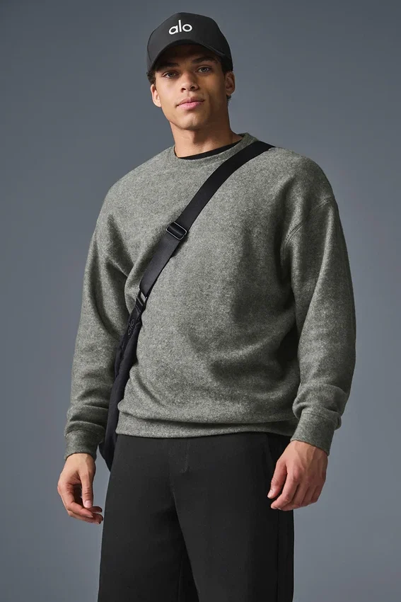 Bluza z okrągłym dekoltem Triumph Restore – szara mieszanka trzech materiałów