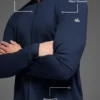 Bluzka z długim rękawem Conquer 1/4 Zip Reform – granatowa