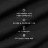 Bokserki Hero Performance – czarne