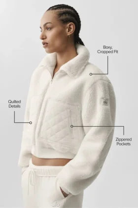 Bomber Sherpa Edge – Ivory