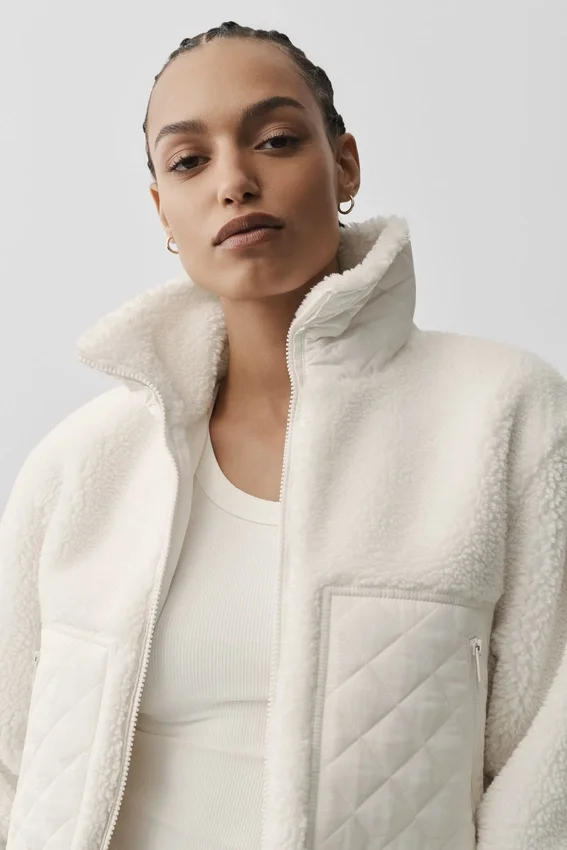 Bomber Sherpa Edge – Ivory