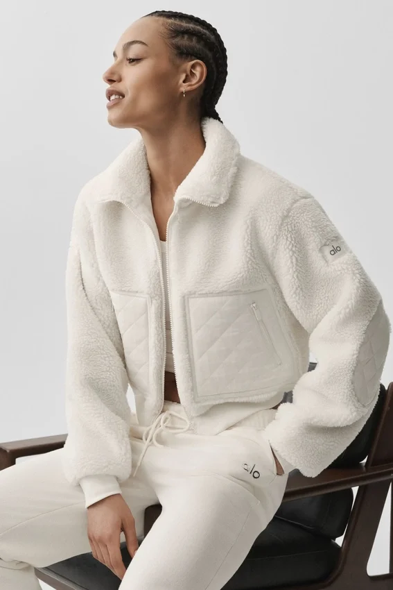 Bomber Sherpa Edge – Ivory
