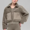 Bomber Sherpa Edge – jasne kakao