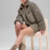 Bomber Sherpa Edge – jasne kakao
