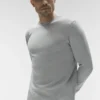 Conquer Reform – bluza z okrągłym dekoltem i długim rękawem – kolor Athletic Heather Grey