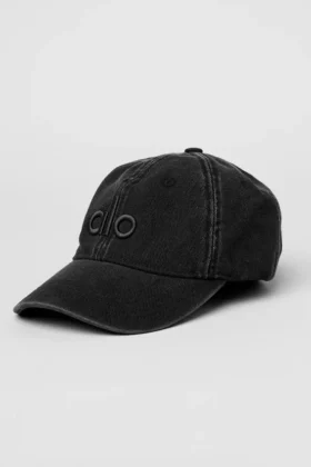 Czapka Off-Duty z efektem sprania – Vintage Black