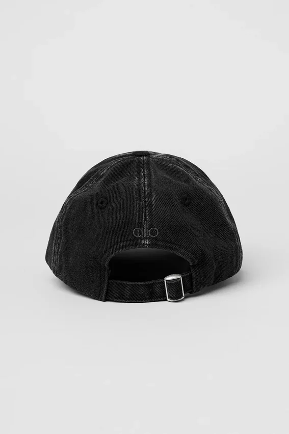 Czapka Off-Duty z efektem sprania – Vintage Black