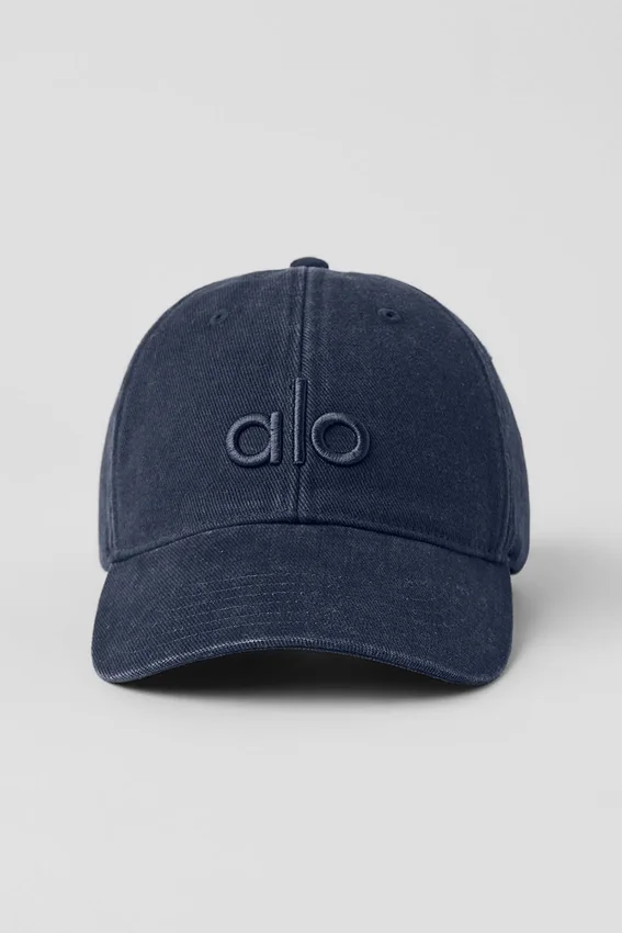 Czapka Off-Duty z efektem sprania – Vintage Navy