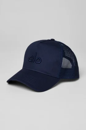 Czapka typu trucker District – granatowa
