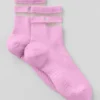Damskie skarpetki Pulse Grip – Candy Heart Pink
