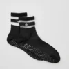 Damskie skarpetki Pulse Grip – czarne