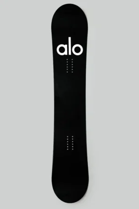 Deska snowboardowa Alo Glacier – czarna/biała
