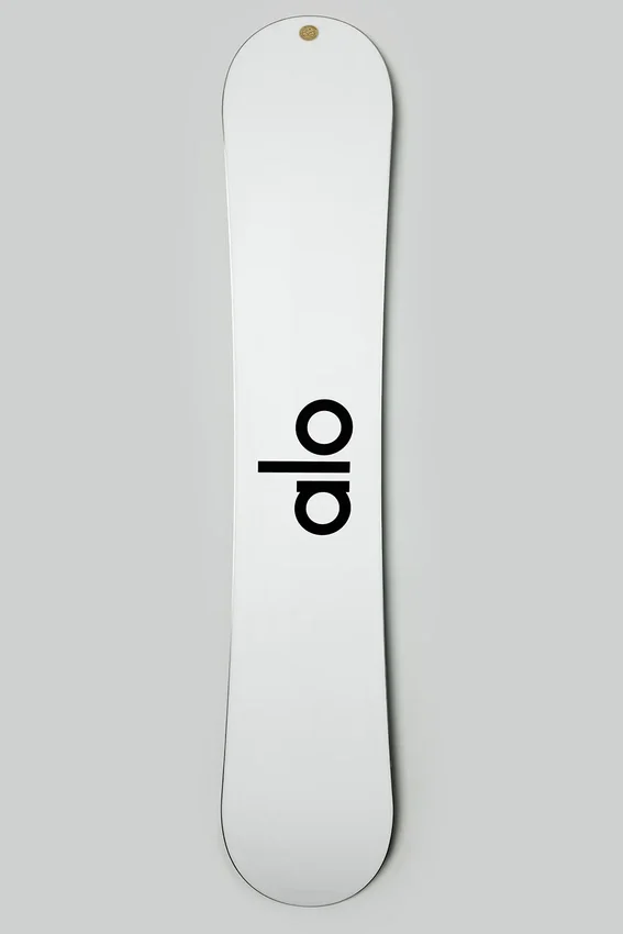 Deska snowboardowa Alo Glacier – czarna/biała