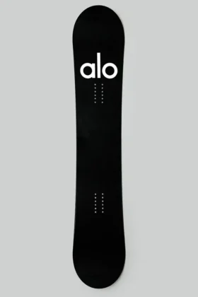 Deska snowboardowa Alo Glacier – czarna/czarna