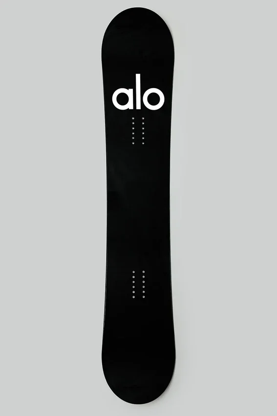 Deska snowboardowa Alo Glacier – czarna/czarna
