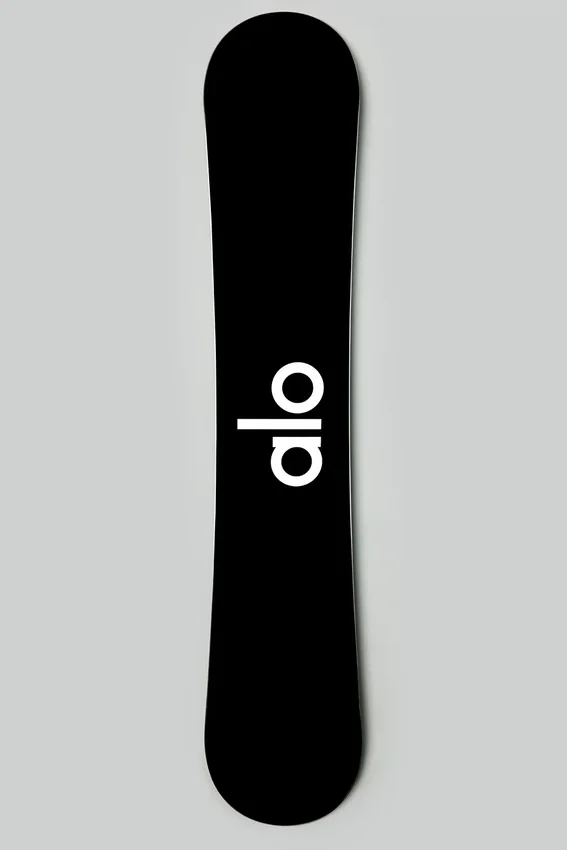 Deska snowboardowa Alo Glacier – czarna/czarna