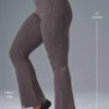 Dżinsowe spodnie z dzianiny z High-Waist i rozszerzanymi nogawkami – Raisinette/czarne