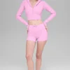 Dopasowana kurtka Alosoft Sincere – cukierkowy róż