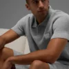 Dzianinowy swetr polo Sports Club – Athletic Heather Grey
