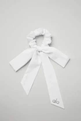 Gumka do włosów Love Knots Tie – biała