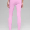 High-Waist Airbrush 7/8 Legginsy z serii „Better Together” – Candy Heart Pink/Whi