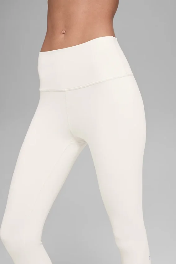 High-Waist Airbrush Airbrush Legging – Ivory
