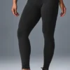 High-Waist Airbrush Legging – czarne