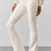 High-Waist Airbrush Legging – kolor kości słoniowej