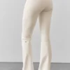 High-Waist Airbrush Legging – kolor kości słoniowej
