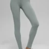 High-Waist Airbrush Legging – kolor Lunar Grey