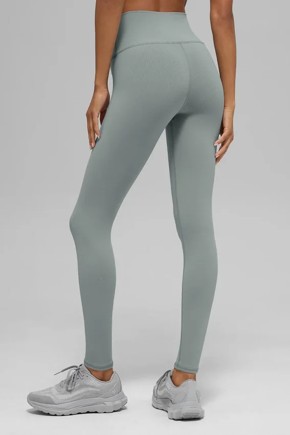 High-Waist Airbrush Legging – kolor Lunar Grey