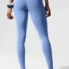High-Waist Airbrush Legging – krystalicznie czysty niebieski