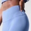 High-Waist Airbrush Legging – krystalicznie czysty niebieski