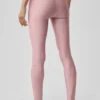High-Waist Airlift 7/8 Fine Line Legginsy – Vintage Pink